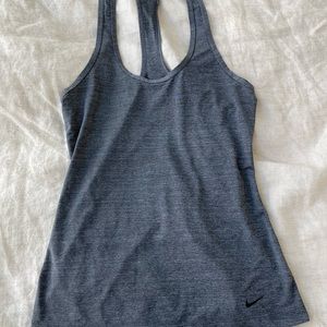 Gray Nike tank